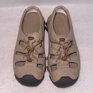 Unisex Crocs Hiking Beach Water Sandals Shoes Tan Womens 8/Mens 6